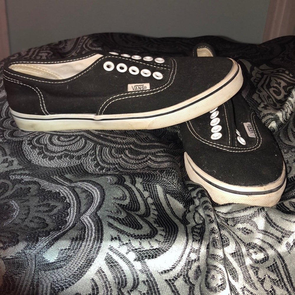 black vans in good condition!